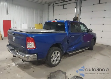 2019 Ram 1500 Big Horn/Lone Star 4X4 5'7 Box из США, поврежденный, VIN 1C6SRFFTXKN644668